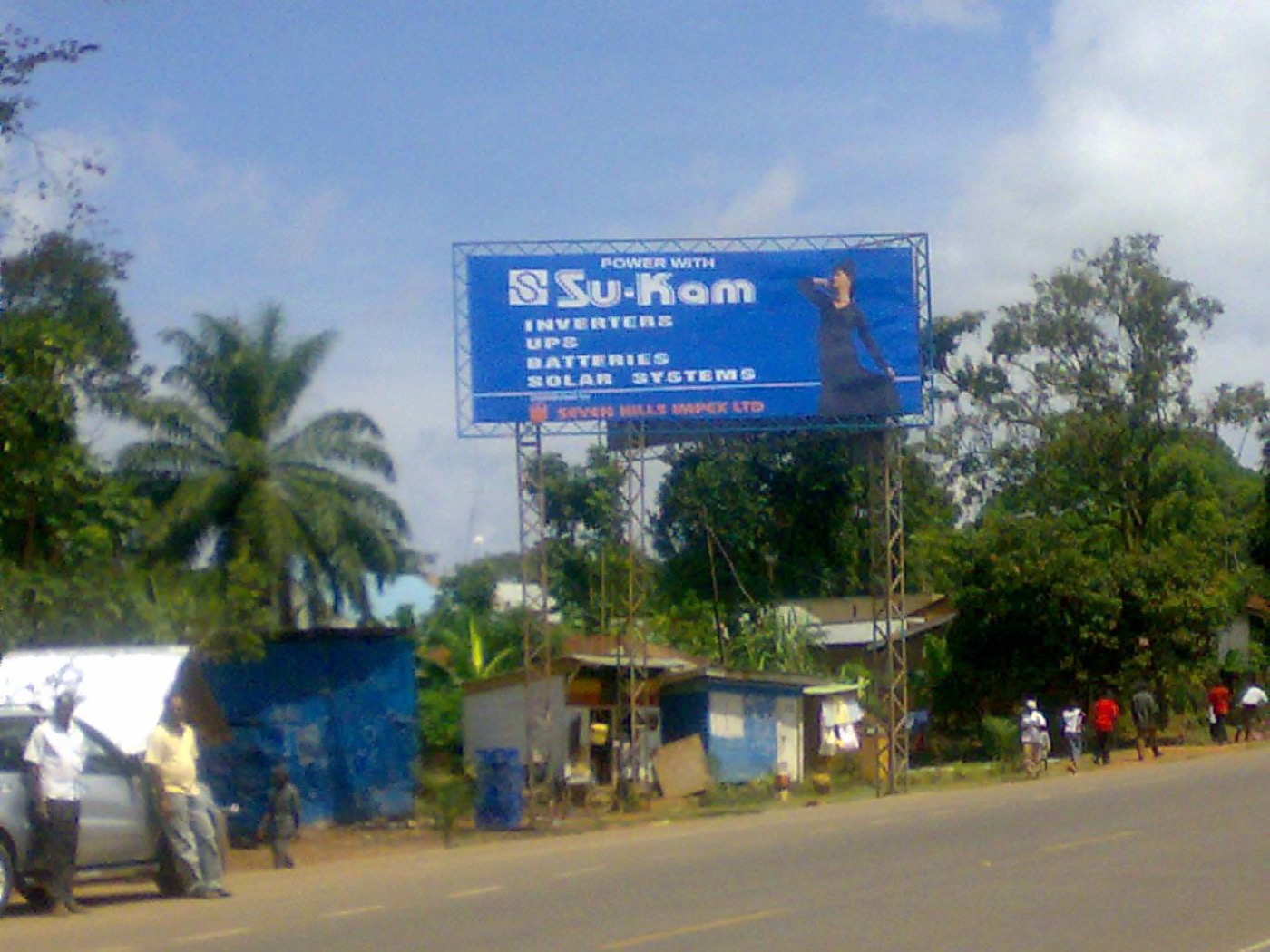 Su-Kam roadside billboard Seven Hills Impex distributor