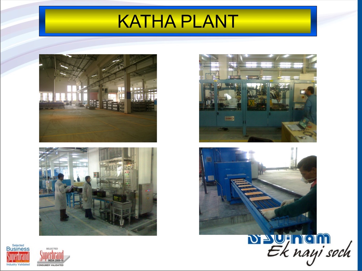 MDS 2011 slide — KATHA PLANT exterior