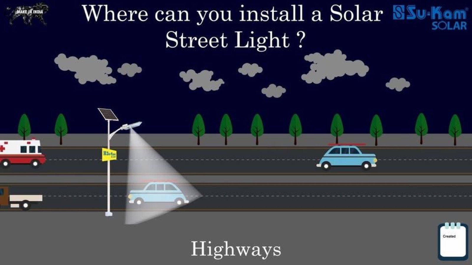 Where can you install a Solar Street Light — Highways Make in India