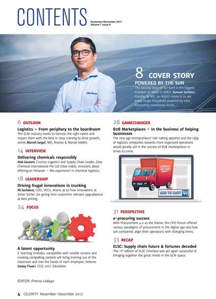 CELERITY Magazine Cover Story — Kunwer Sachdev's #MissionSun