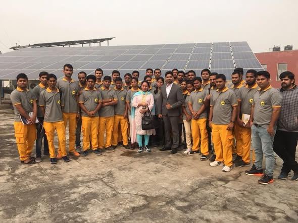 National Institute of Solar Energy Visits Su-Kam Factory & R&D Lab