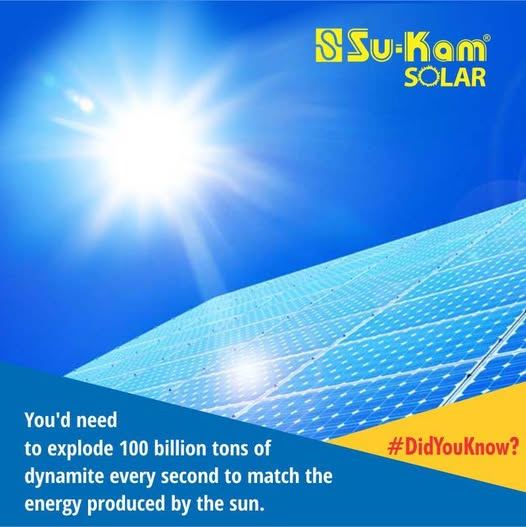 Su-Kam Solar Facebook post photo