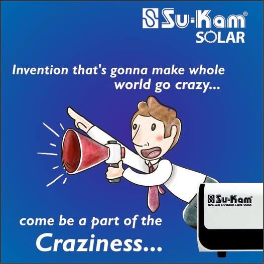 Su-Kam Solar Facebook post photo