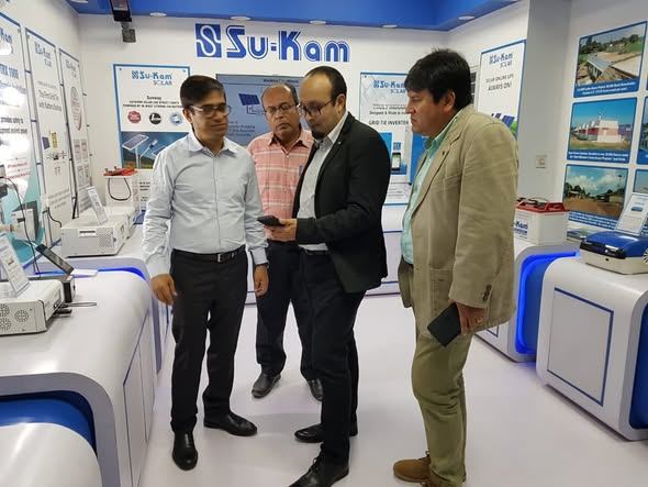 Bolivia's Ambassador Makes Official Visit to Su-Kam