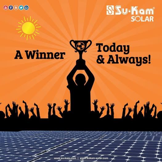 Su-Kam Solar Facebook post photo