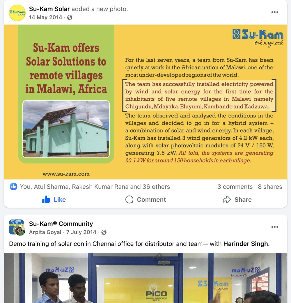Wind-Solar Hybrid Power for Remote Malawi Villages