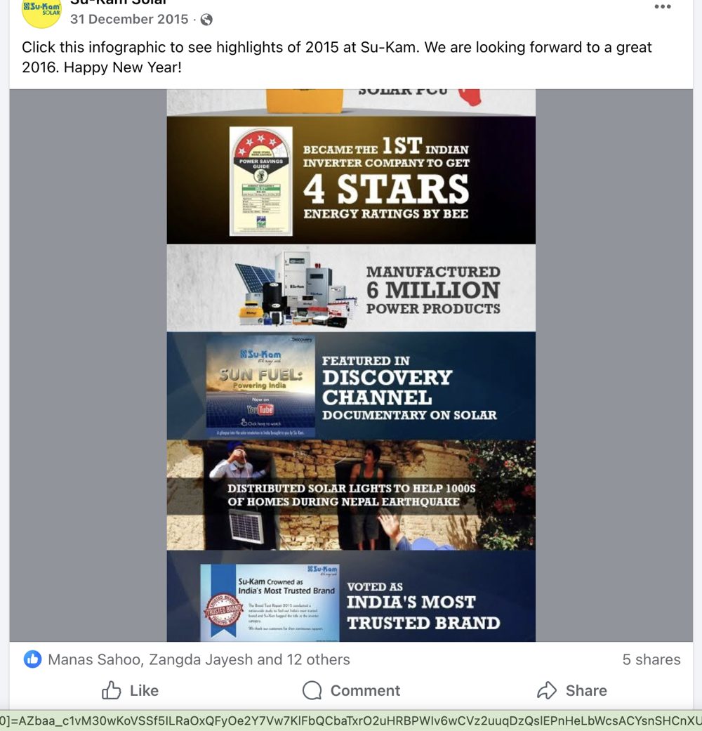 2015: Six Million Products and a 4-Star First