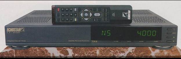 EchoStar satellite receivers — the dish-antenna era.