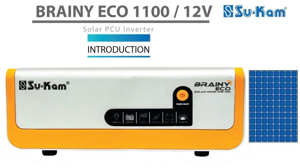 Brainy Eco — the intelligent solar home inverter.