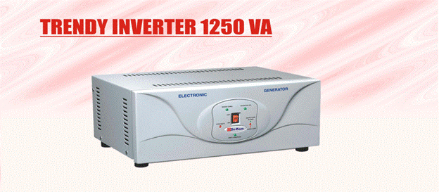 Trendy — the first Indian inverter with a digital display.