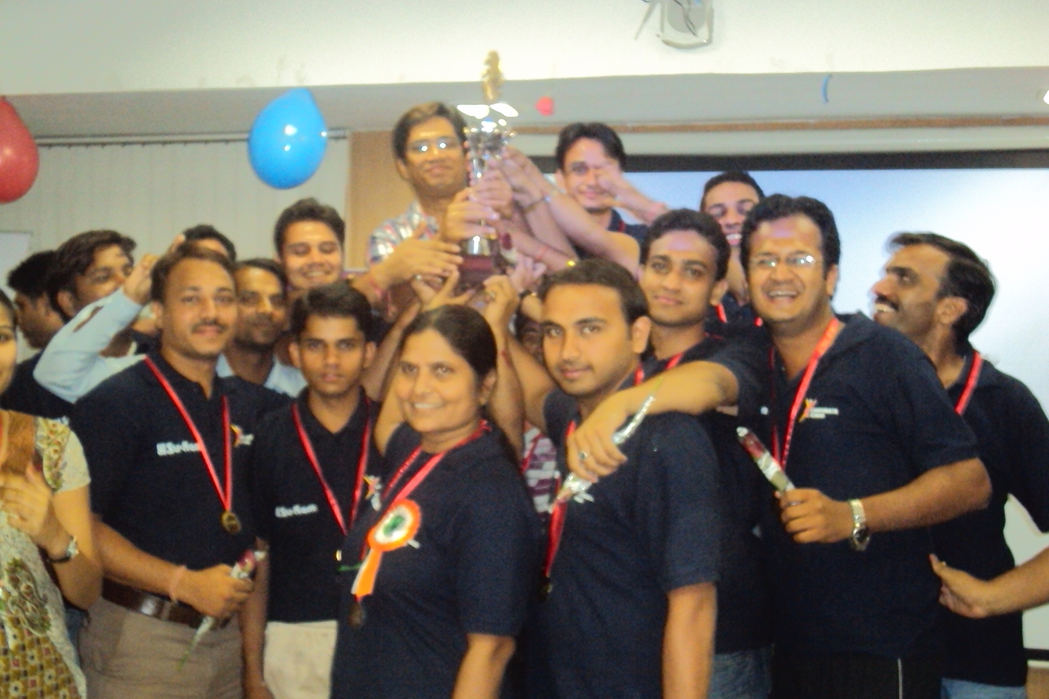 Sports week — the team that played as hard as it worked.