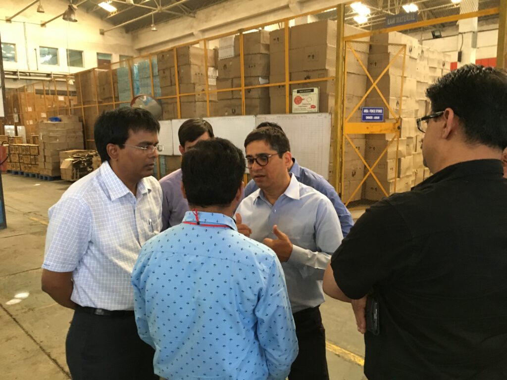 On the factory floor — I oversaw every unit personally.