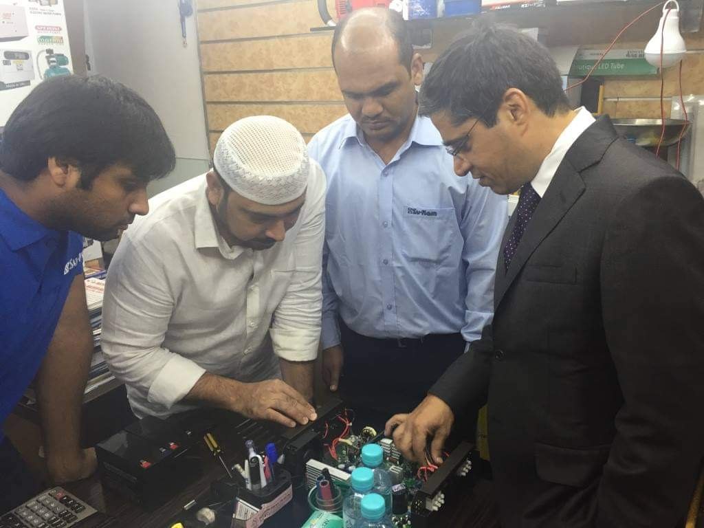 Hands-on training on the newest products.