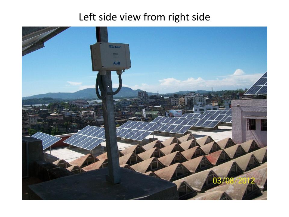Off-grid solar in the North-East hills.