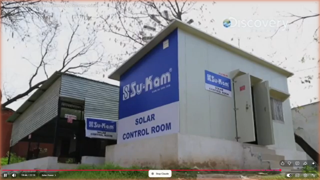 The Su-Kam Solar control room on site.